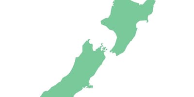 New zealand bản vẽ bản đồ