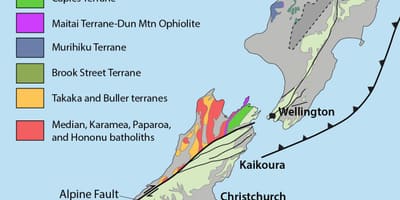 Bản đồ của new zealand tài nguyên thiên nhiên